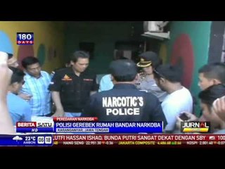 Rumah Milik Bandar Narkoba di Karanganyar, Jateng Digerebek