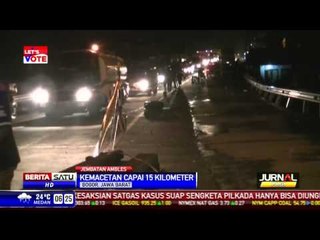 Jembatan Putus, Lalu Lintas Macet 15 Kilometer