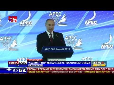 Presiden Rusia Vladimir Putin Maklumi Obama Absen KTT APEC