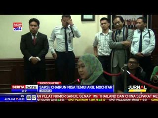 Para Saksi Akui Chairun Nisa Temui Akil Mochtar di Ruang Kerjanya