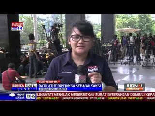 Tiba di KPK, Atut Bungkam