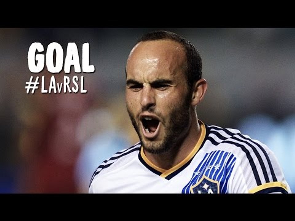 GOAL: Landon Donovan one-touch magic gets him a hat trick | LA Galaxy vs. Real Salt Lake