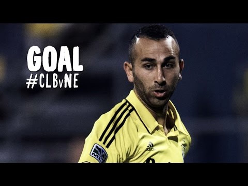 GOAL: Justin Meram pulls one back for the Crew | Columbus Crew vs. New England Revolution