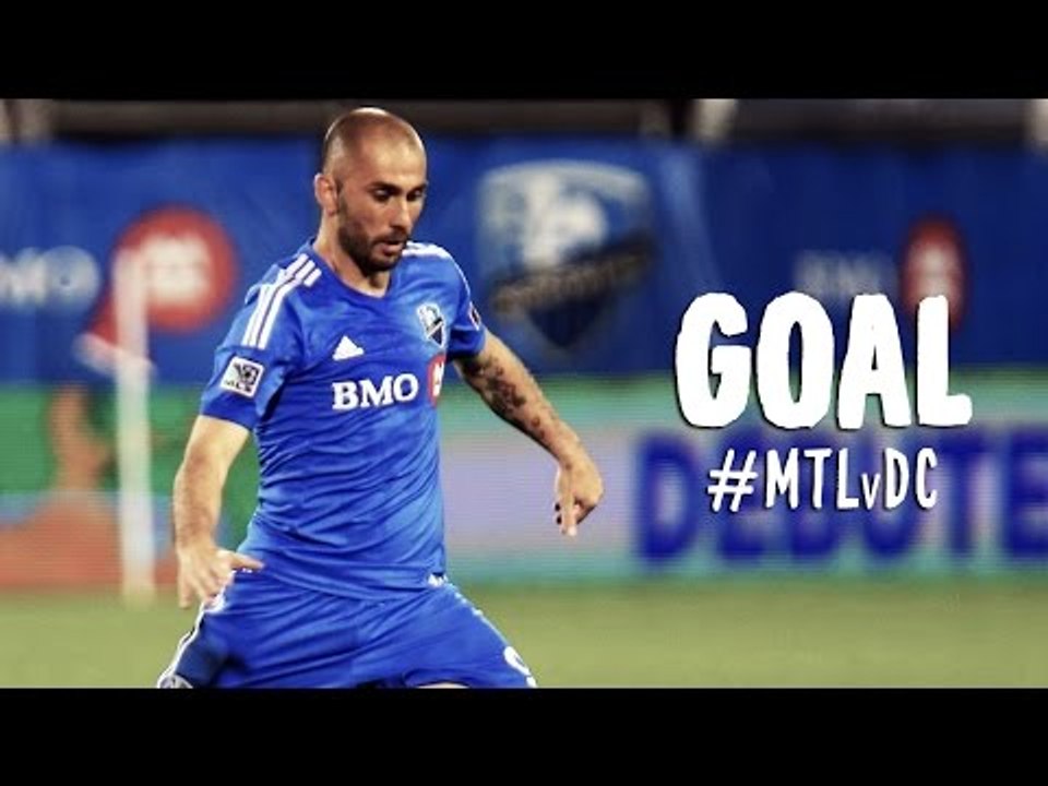 GOAL: Marco Di Vaio slips behind the defense and finishes | Montreal Impact vs DC United