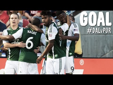 GOAL: Darlington Nagbe gives Portland the lead before half | FC Dallas vs. Portland Timbers