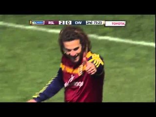 GOAL: Kyle Beckerman slots it through Dan Kennedy’s legs | Real Salt Lake vs. Chivas USA