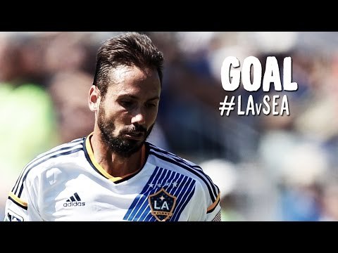 GOAL: Marcelo Sarvas spectacularly blasts it in from distance | LA Galaxy vs. Seattle Sounders