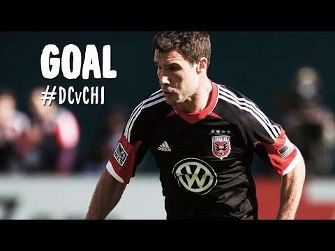GOAL: Chris Pontius finishes a beautiful cross from Eddie Johnson | DC United v Chicago Fire