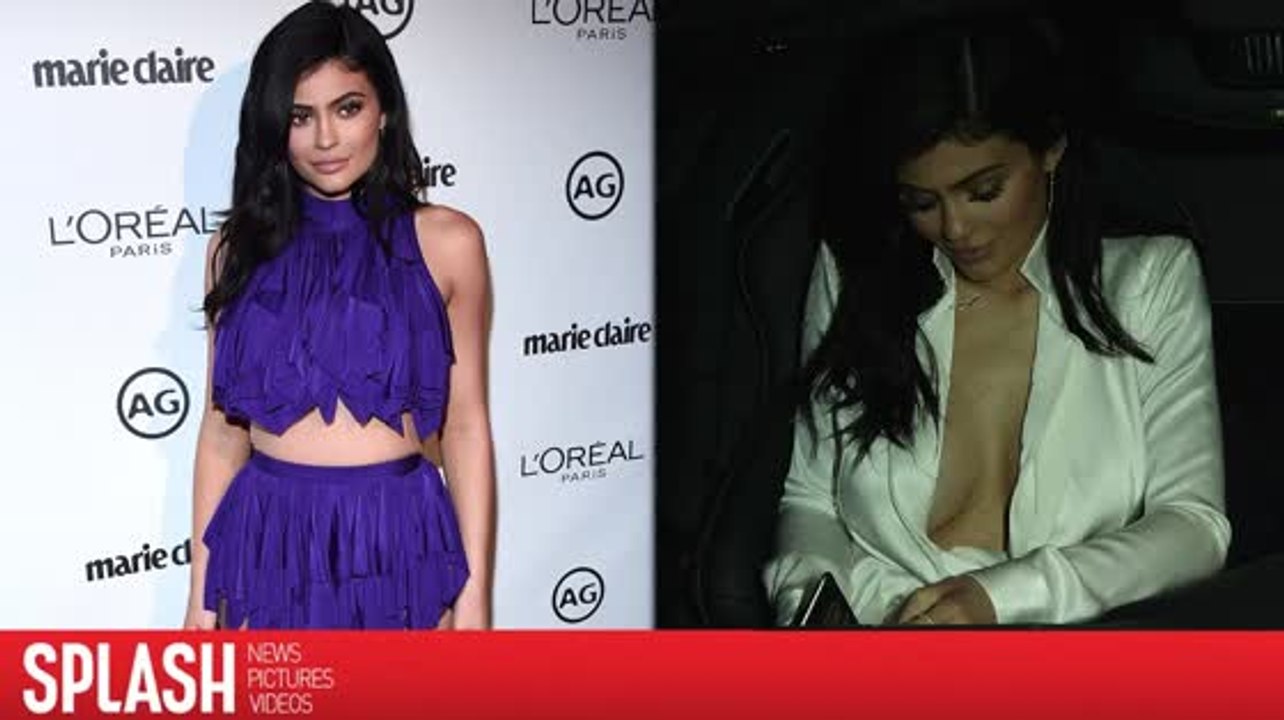 Kylie jenner erscheint in los angeles