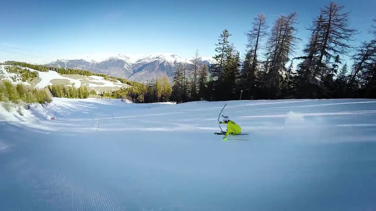 Vidéo, Julien Lizeroux fait le plus slalom du monde en cinq minutes