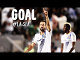 GOAL: Marcelo Sarvas gives the Galaxy the lead | Los Angeles Galaxy vs. Seattle Sounders