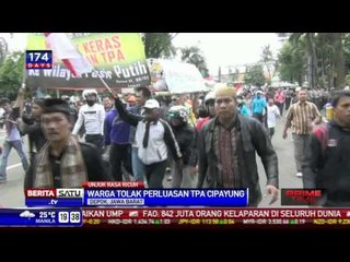 Demo Tolak TPA Cipayung Ricuh