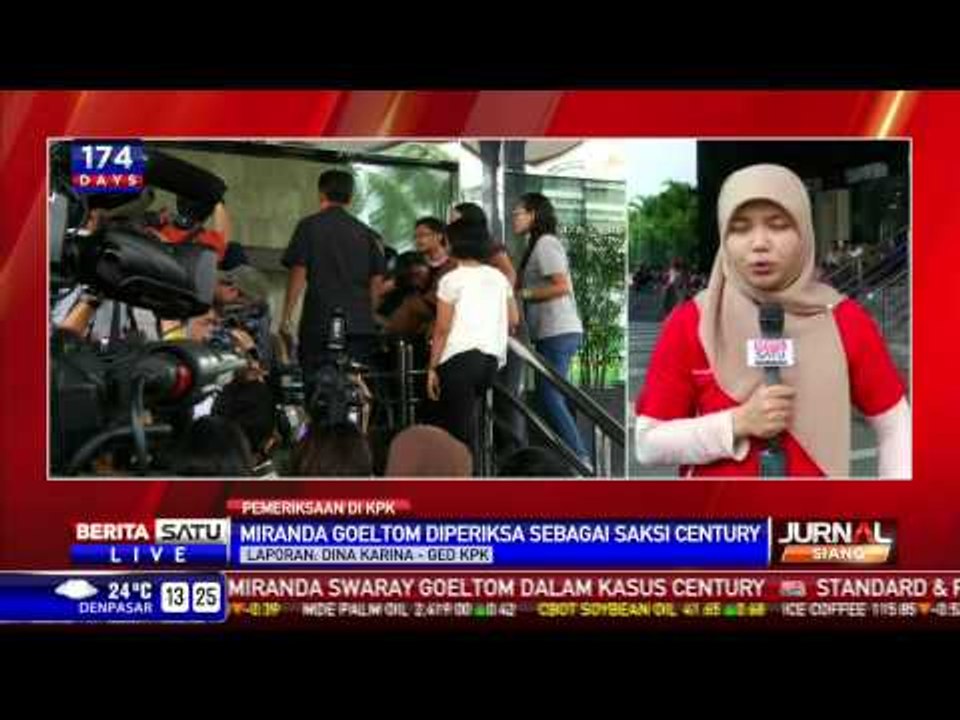 KPK Periksa Miranda Goeltom Terkait Kasus Century