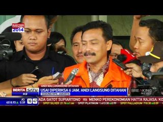 BREAKING NEWS: Pakai Rompi Oranye, Andi Mallarangeng Ditahan KPK