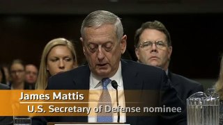 'Mad Dog' Mattis confirmation hearing begins