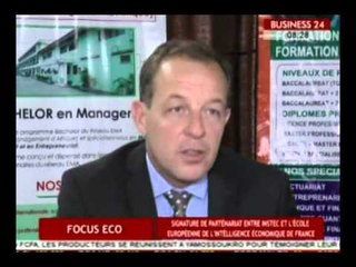 Business 24 / Partenariat entre INSTEC et l'école Européenne de l'intelligence économique