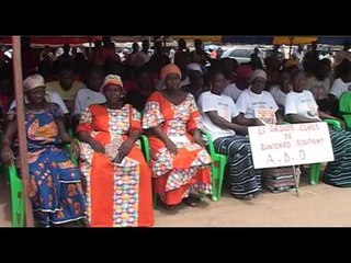 Campagne présidentielle 2015/ Cérémonie de clôture mi-parcours du RHDP à Aboisso