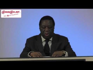 Presidentielle/ Proclamation des resultats provisoire par le president de la CEI