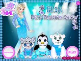 ELSA FROZEN CUIDA DE SUS MASCOTAS! - ELSAS PETS FASHION SHOW!