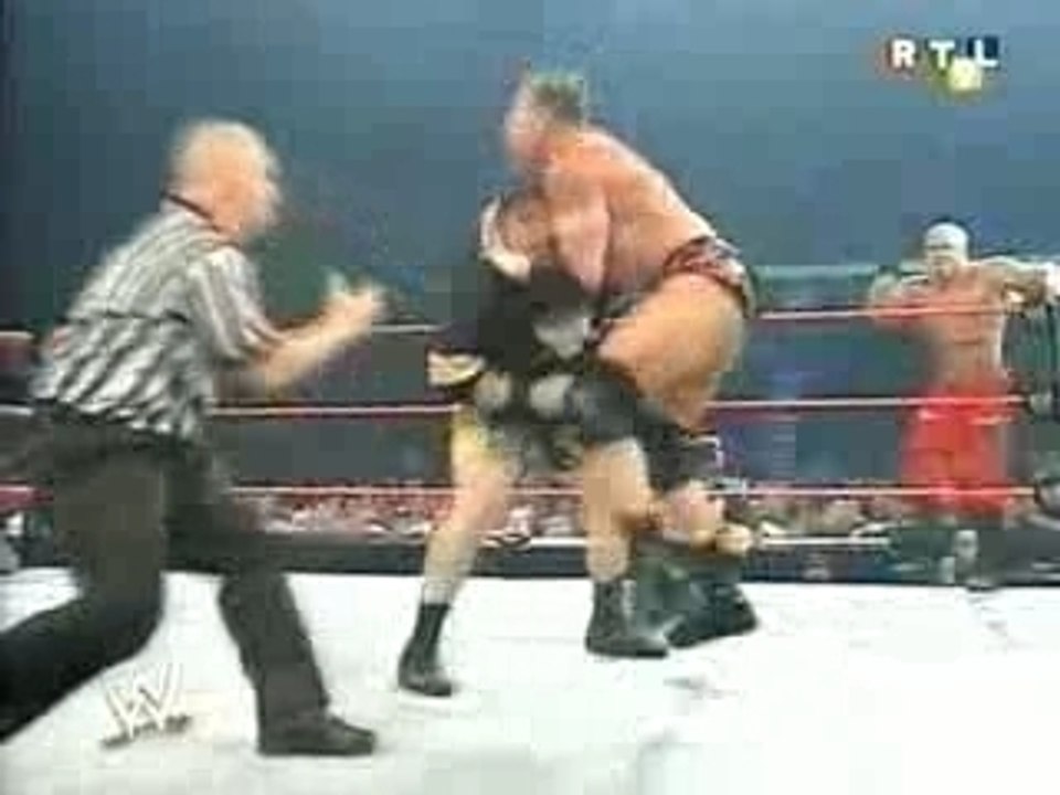 Dudley Boyz vs Test & Scott Steiner - World Tag Team Titles