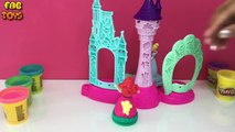 Play Doh Sparkle Dresses Disney Princess Dolls Ariel