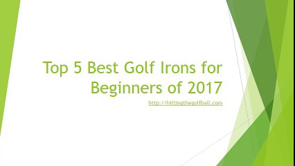 Best Golf Irons for Beginners