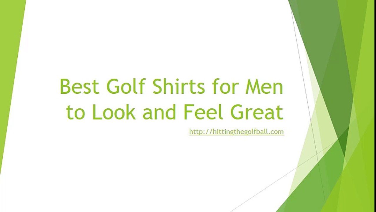 Best Golf Shirts