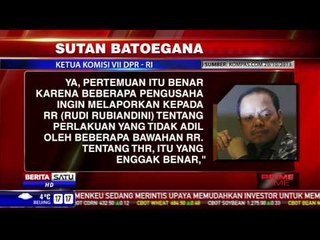 Sutan Bhatoegana Bantah Minta THR ke Rudi