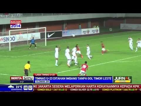 Skor Kacamata Timnas U-23 Kontra Timor Leste