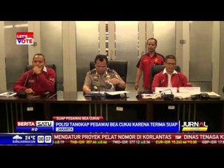 Terima Suap, Dua Pegawai Bea Cukai Ditangkap