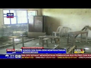 SDN Rawa Boni, Sekolah di Tangerang Berkondisi Memprihatinkan