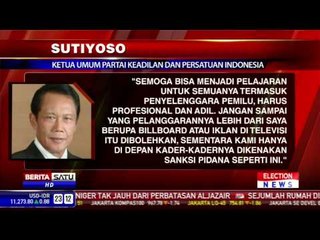 Parpol Harus Hati-hati dalam Berkampanye