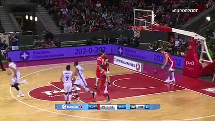 Eurocup: Lokomotiv Kuban Krasnodar - UCAM Murcia (Özet)