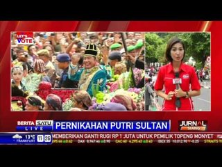 Usai Kirab, GKR Hayu dan KPH Notonegoro Gelar Resepsi