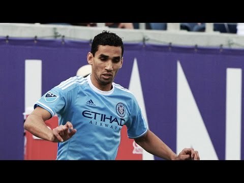 GOAL: Mehdi Ballouchy curls a shot past McCarthy | New York City FC vs Philadelphia Union