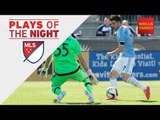 David Villa Backheel Skills & Goal Highlight Week 6 | Plays of the Night