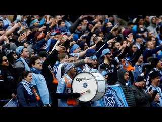 ESPAÑOL: Los aficionados de New York City FC disfrutaron en el Yankee Stadium
