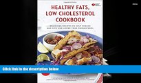 Audiobook  American Heart Association Healthy Fats, Low-Cholesterol Cookbook: Delicious Recipes to