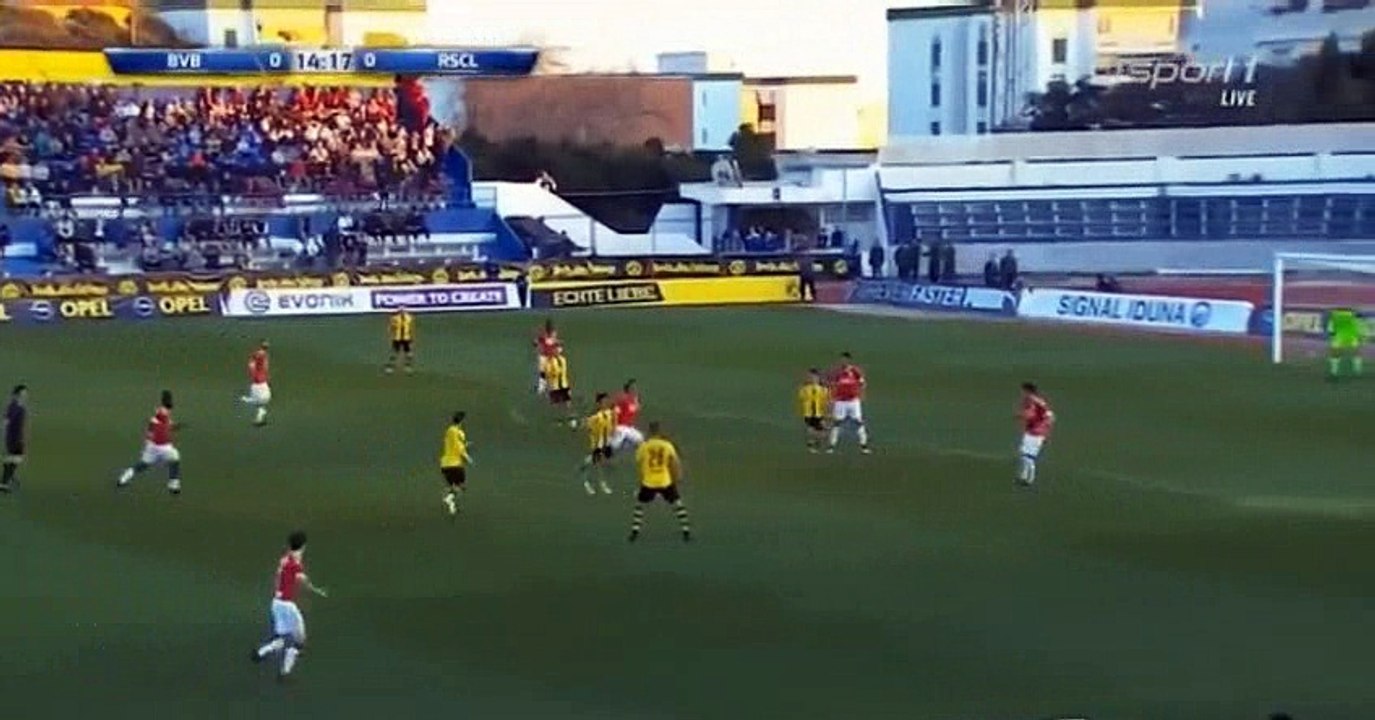 Christian Pulisic Goal HD - Borussia Dortmund 1-0 Standard Liege 12.01.2017