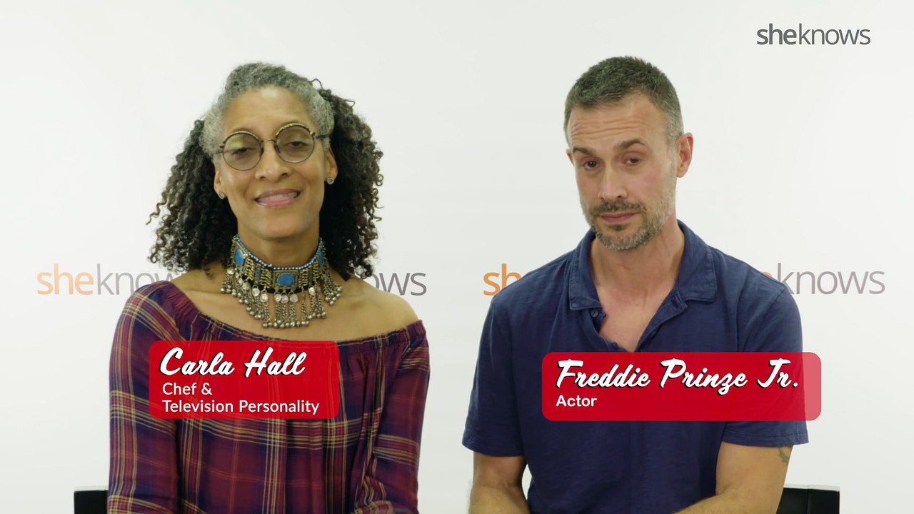 Carla Hall and Freddie Prinze Jr. – Hot Sauce Trivia