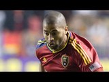 GOAL: Álvaro Saborío dives to head home a beautiful cross | Real Salt Lake vs. New York City FC