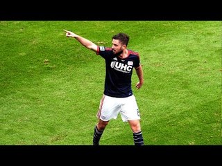 GOAL: Chris Tierney curls an effort past Attinella | New England Revolution vs Real Salt Lake