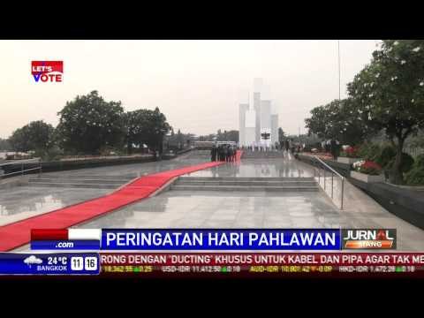 SBY Pimpin Upacara Peringatan Hari Pahlawan