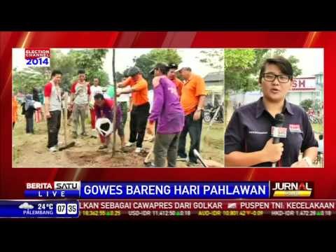 Peringati Hari Pahlawan, Jokowi Gowes Sepeda
