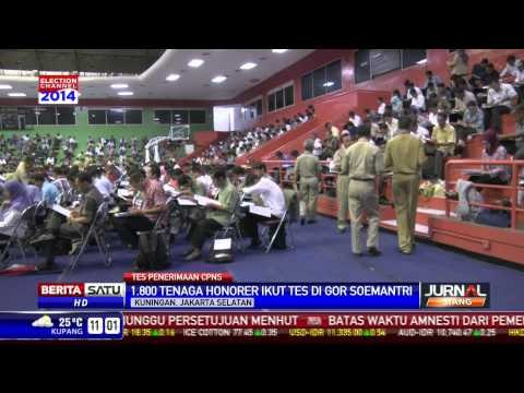 1.800 Tenaga Honorer Ikuti Tes Seleksi CPNS