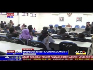 Mahasiswa UIN Kalijaga Tuntut KPU Publikasikan DPT