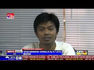 Survei AJI: Gaji Minimal Jurnalis Rp 5,7 Juta