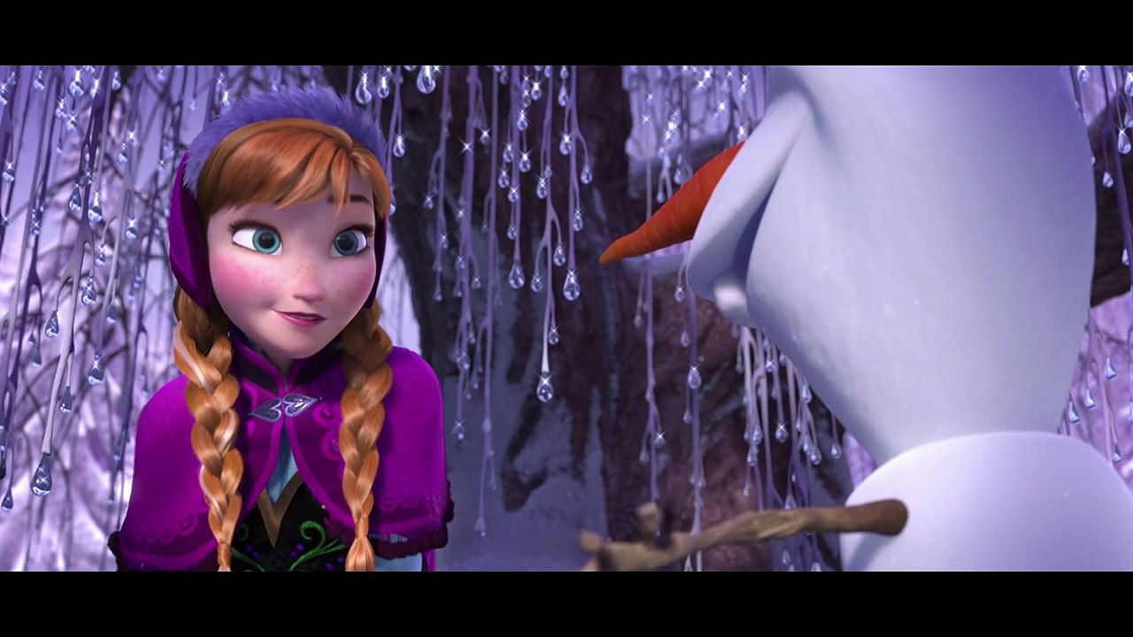 La Reine des Neiges - Extrait exclusif  - rencontre avec Olaf-dEI8Qcv9tRI