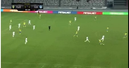 Saman Ghoddos Goal HD - Sweden 6-0 Slovakia 12.01.2017