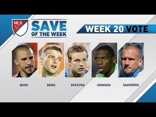 Top 5 MLS Saves | Save of the Week (Wk 20)